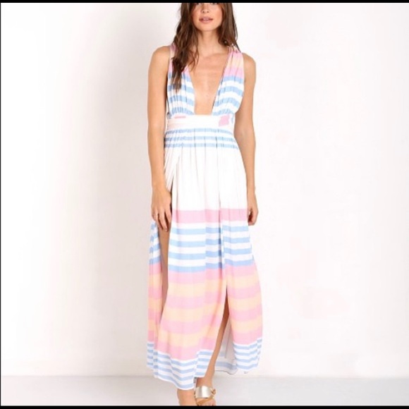 Mara Hoffman open back halter dress - Picture 4 of 11